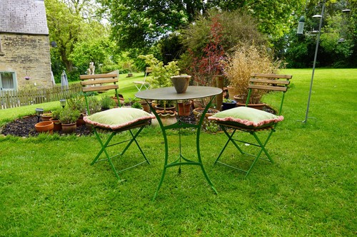 French bistro set with - ,