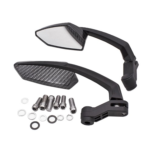 Black motorcycle bike wing - black,