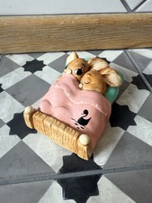 Pendelfin twins Rabbit Hand