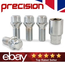 Locking Wheel Nuts Bolts for Audi A6 with Aftermarket Alloys
