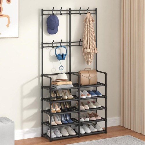 Tier coat shoes - &, hall