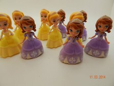 X 10! Disney Princess 3" dolls Sofia the First + Sister Amber Doll Party bag!