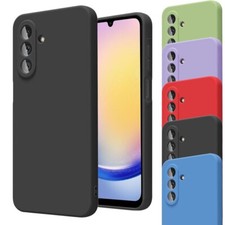 For Samsung Galaxy A25 5G Case, Slim Liquid Silicone Shockproof Gel Phone Cover