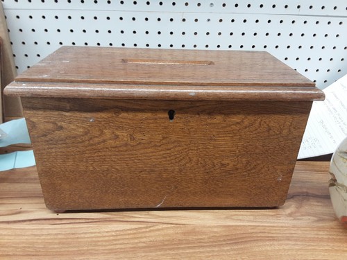 Vintage wooden box with - vintage,