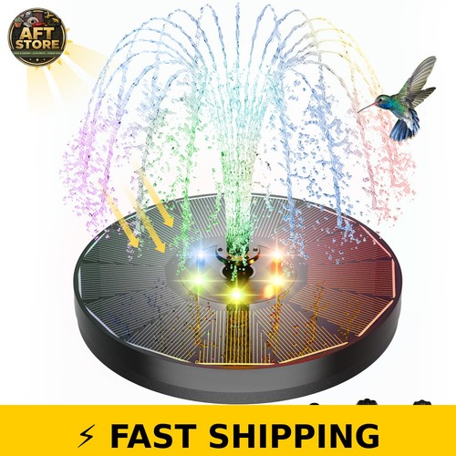 Alukiki solar fountain with - alukiki,