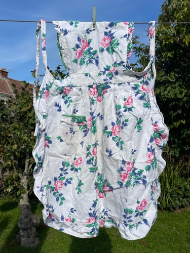 Womens vintage textile - vintage, white