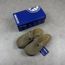size 9 taupe suede birkenstock