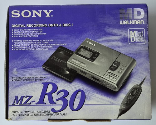 Sony r30 portable - sony, minidisc