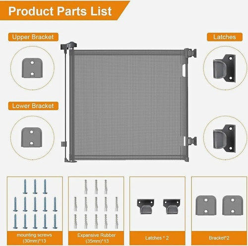 Wodondog retractable baby gate - wodondog,
