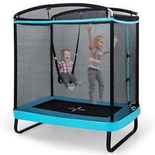 2-in-1 Kids Trampoline 7FT