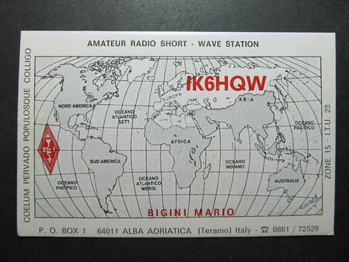 5493 amateur radio qsl - amateur, card