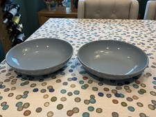 Denby Sky Blue  Pasta Bowls x