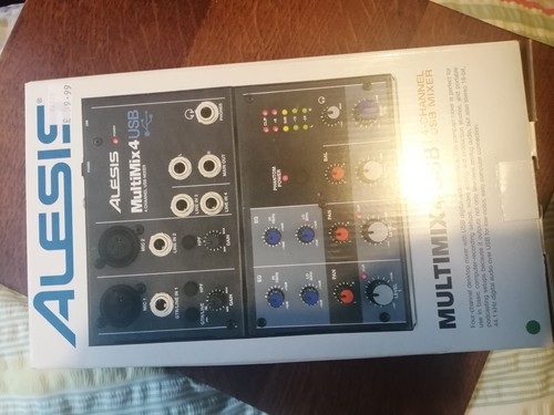 Alesis multimix 4usb - 4, channel