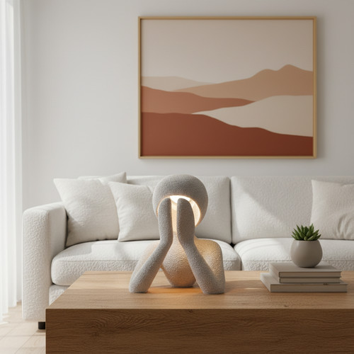 Nobody sculptural lamp 3d - lamp, |