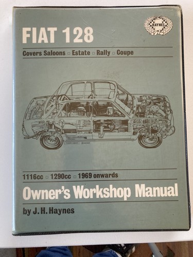 Haynes fiat 128 - 128, 1969