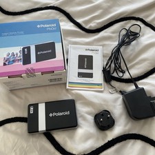 Polaroid PoGo Instant Mobile Printer Box Instructions Black Power Cable