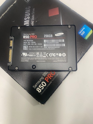 Samsung 850 pro ssd - pro, 256gb