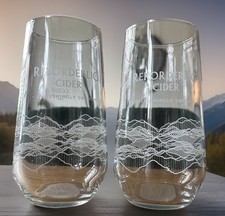 2 Rekorderlig Cider glasses