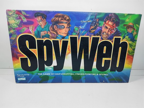 Vintage spy web board game - vintage,