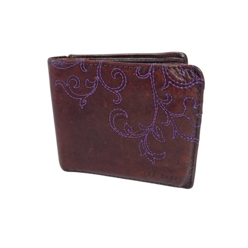 Ted baker leather wallet - leather,