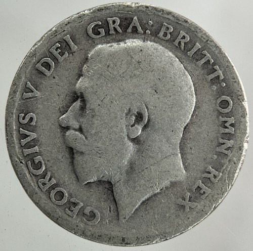 1915 george sixpence silver - 1915,