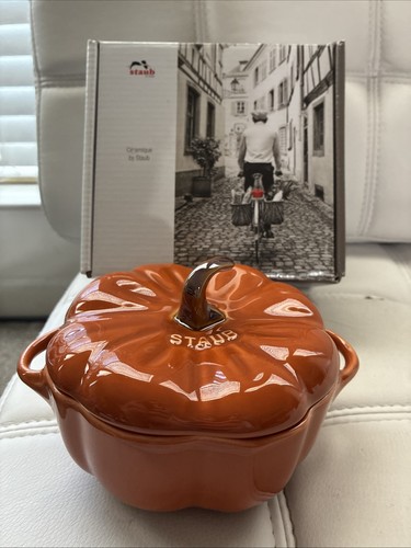 Staub ceramic pumpkin cocotte - staub,