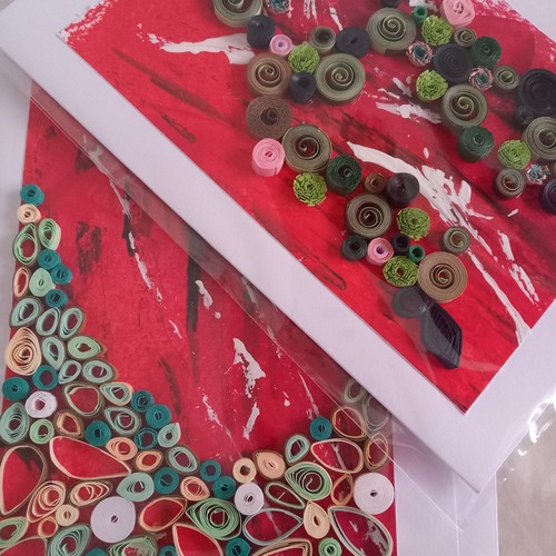 Handmade quilled cards 2 - handmade, cards,