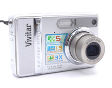 CAMERA - Vivitar ViviCam 5340s Digital Camera 5.0 MP Compact Point and Shoot