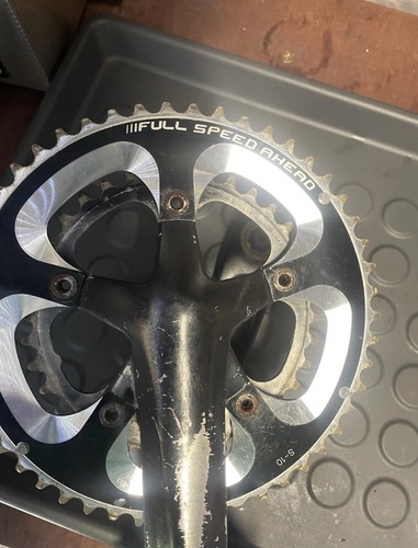 Fsa omega crankset with mint - omega,