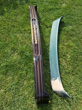 BMW E36 Alpina B2.5 Genuine Front and Rear spoilers . also boot badge etc 