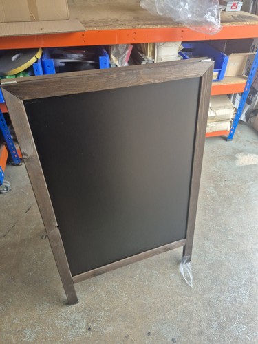 Wooden frame board pavement - a-board,