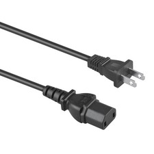 6.6ft 2-Prong AC Power Cable