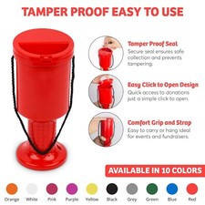 My Charity Boxes - Rounded charity donation money box collection saving box