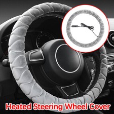 Heated steering wheel cover - steering,