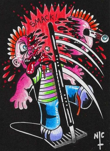 Gpk custom sketch card - gpk,