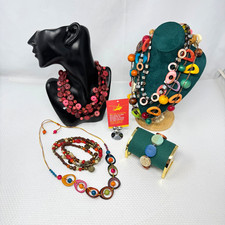 Mixed Job Lot Multicolour Beaded Necklaces Jewellery Bundle Bracelet #13 BP13
