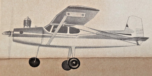 Cessna 182 control line model - 182,