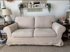 FREE BRIGHTON DELIVERY Ikea EKTORP 2 Seater Sofa (msg First To Arrange Delivery)