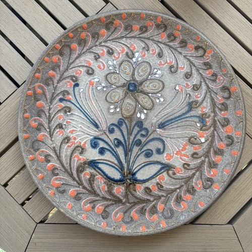 German handarbeit salt - handarbeit, glazed