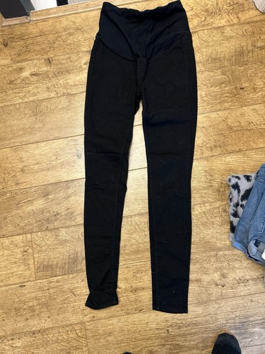 Black denim jeans high - h&m,