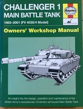 Haynes Challenger 1 Main Battle Tank 1983 to 2001 (FV 4030/4 Model) Manual