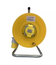 20 Metre 32 Amp 110V 4.00mm Cable Reel Extension Lead