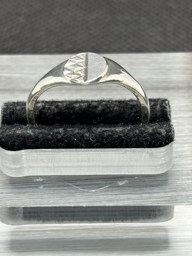 Vintage sterling silver signet - vintage,