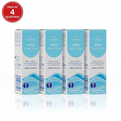 Essentials saline nasal spray - essentials,
