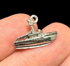 Sterling Silver Speedboat