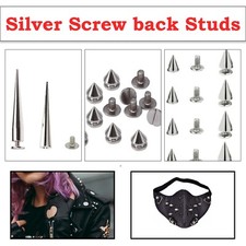 10/20/50pcs Spike Cone Screwback Studs Leather Craft Handbags Purses Shoes Bags