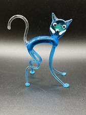 Vintage MCM Murano-Style Blue