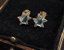 Vintage style aquamarine topaz - vintage,