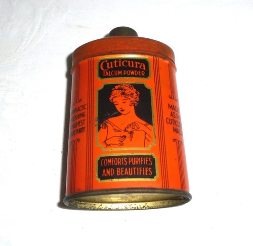 Vintage little cuticura talcum - cuticura,