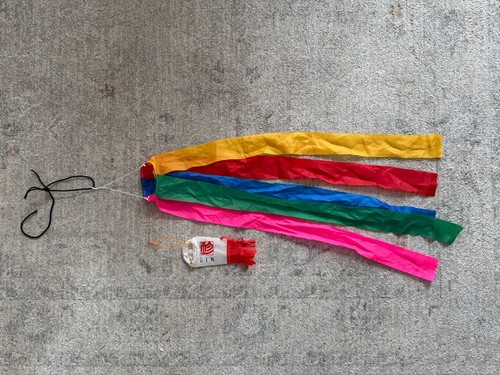 Rainbow windsock and - and, gin
